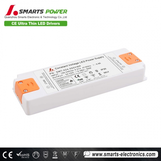 fuente de alimentación mini led 50 Watt  24 voltios 
