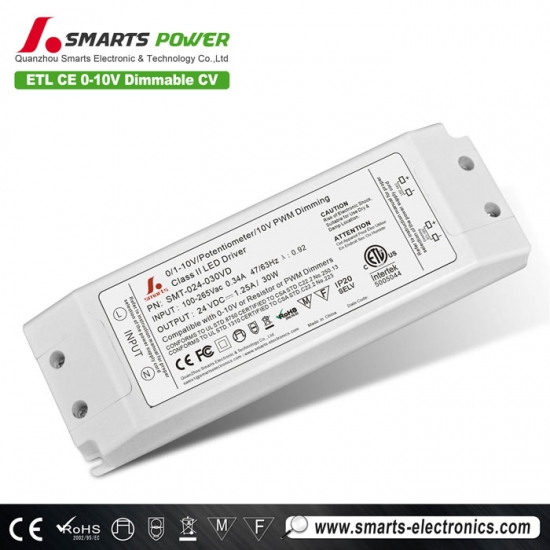 0-10 controlador de led de voltaje constante regulable