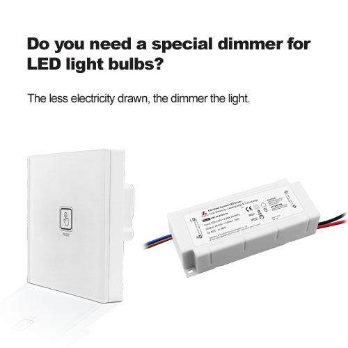 ¿Necesita un atenuador especial para bombillas led?