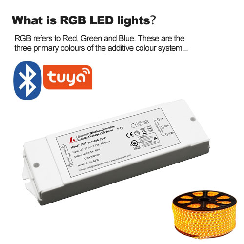 ¿Qué son las luces LED RGB?