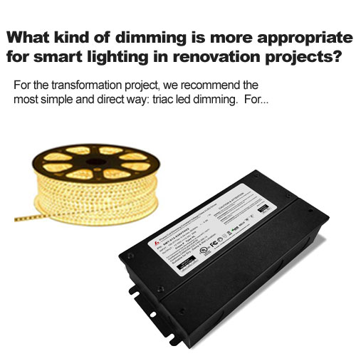 ¿Qué tipo de regulación es más adecuada para la iluminación inteligente en proyectos de rehabilitación?
