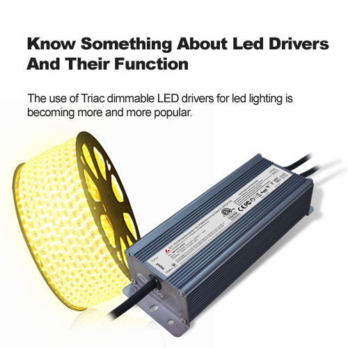 Saber algo sobre los controladores LED y su función