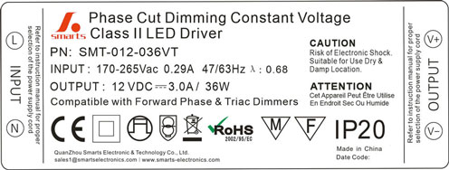 constant voltage triac dimmable LED driver