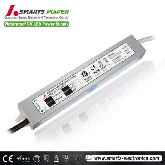 controlador led impermeable, fuente de alimentación de clase 2, fuente de alimentación de lámpara led