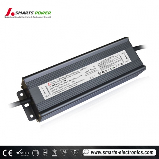  277VAC Voltaje constante Triac Regulable Fuente de alimentación LED