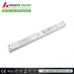 Caja de plástico del conductor LED, proveedor de fuente de alimentación, fuente de alimentación LED delgada
