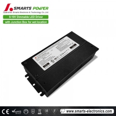  Ul listado 12v 150w 0-10V regulable conductor llevado