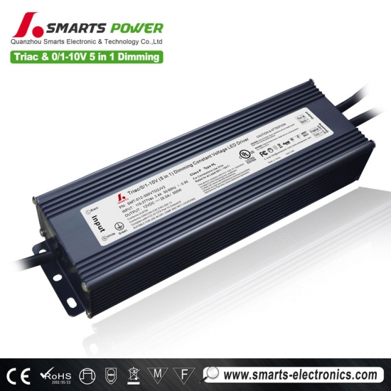 Fuente de alimentación LED impermeable 12V 300w 