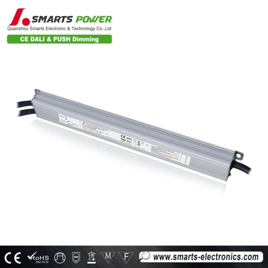 12v 30w dali dimmable slim type led driver