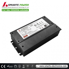 Fuente de alimentación LED regulable de 12 V/24 V/48 V.