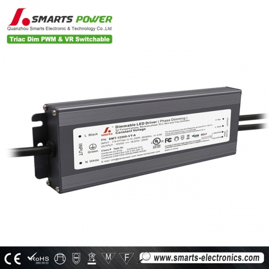 Fuente de alimentación LED regulable 24v 200W