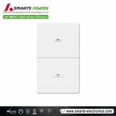Regulador de intensidad LED DMX con pulsador de 2 teclas