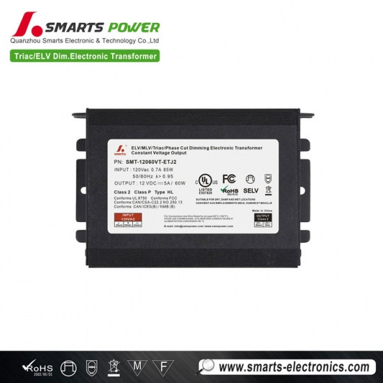 fuente de alimentación LED de 60W