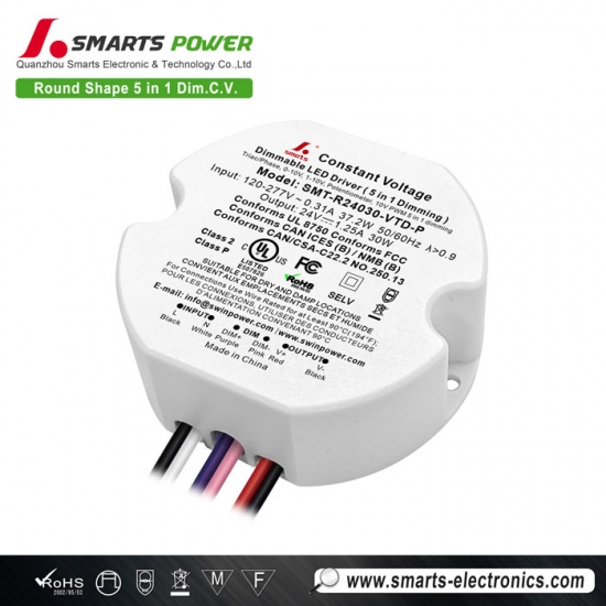 fuente de alimentación de voltaje constante de 24v