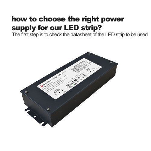 ¿Cómo elegir la fuente de alimentación adecuada para nuestra tira de LED?