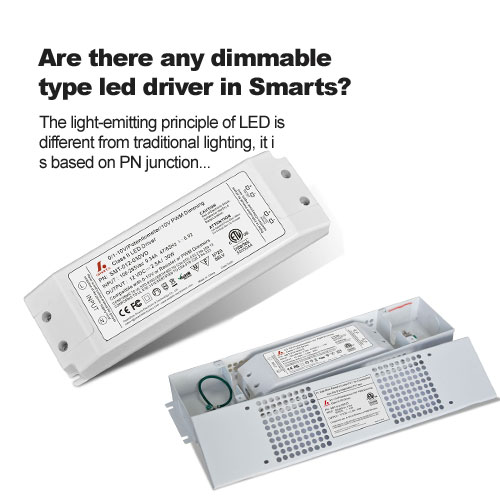 ¿Hay algún controlador LED de tipo regulable en Smarts?