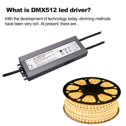 ¿Qué es el controlador LED DMX512?
        