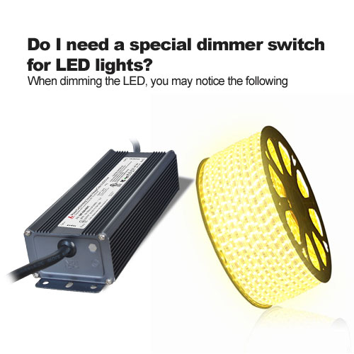 ¿Necesito un atenuador especial para luces led?
