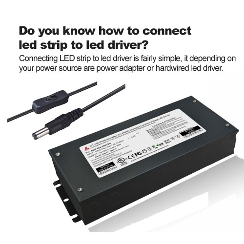 ¿sabes cómo conectar la tira de led al controlador de led?