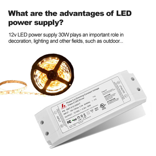 ¿Cuáles son las ventajas de la fuente de alimentación LED?