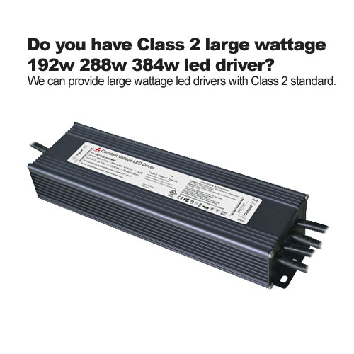 ¿Tienes Clase 2 grandes vatios 192w 288w 384w controlador de led?
