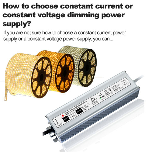 ¿Cómo elegir una fuente de alimentación de atenuación de corriente constante o voltaje constante?
        