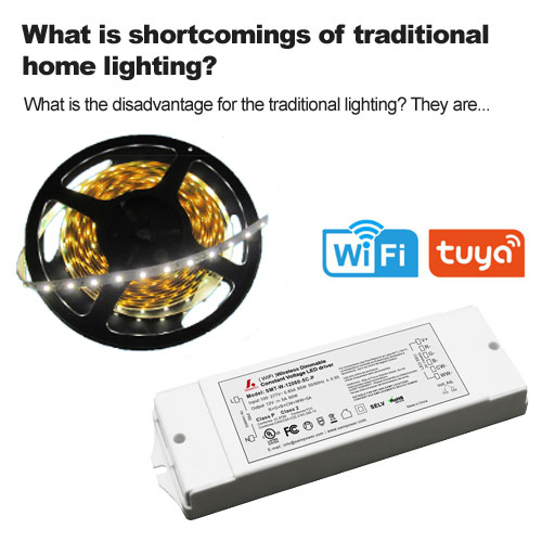 ¿Cuáles son las deficiencias de la iluminación doméstica tradicional?
        