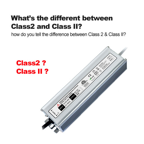 ¿Cuál es la diferencia entre class2 y class ii?