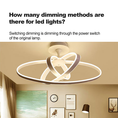  How Muchos métodos de atenuación están ahí para LED LUCES? 