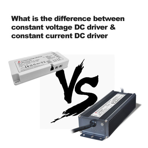 ¿Cuál es la diferencia entre el controlador de CC de voltaje constante y el controlador de CC de corriente constante?