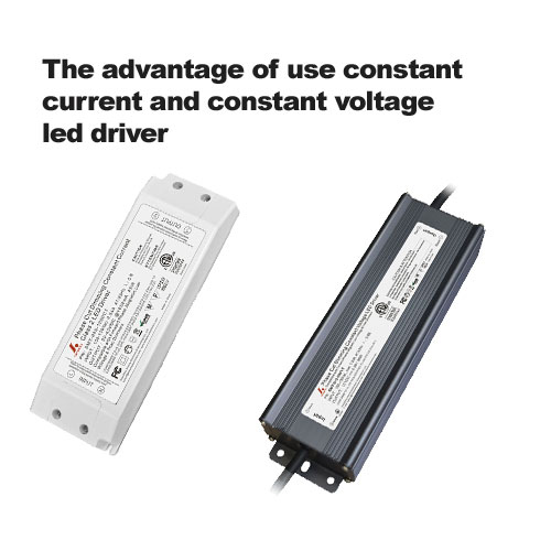 La ventaja de utilizar un controlador led de corriente constante y voltaje constante