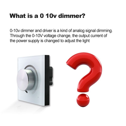 ¿Qué es un 0 10V Dimmer? 