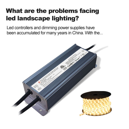 ¿Cuáles son los problemas a los que se enfrenta la iluminación LED para jardines?